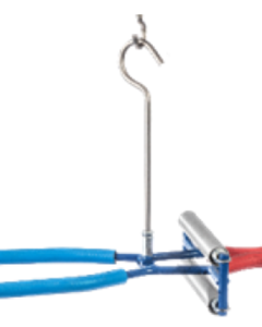 Wings clamp, VB, blue, steel, lacquered f/FlexScale2